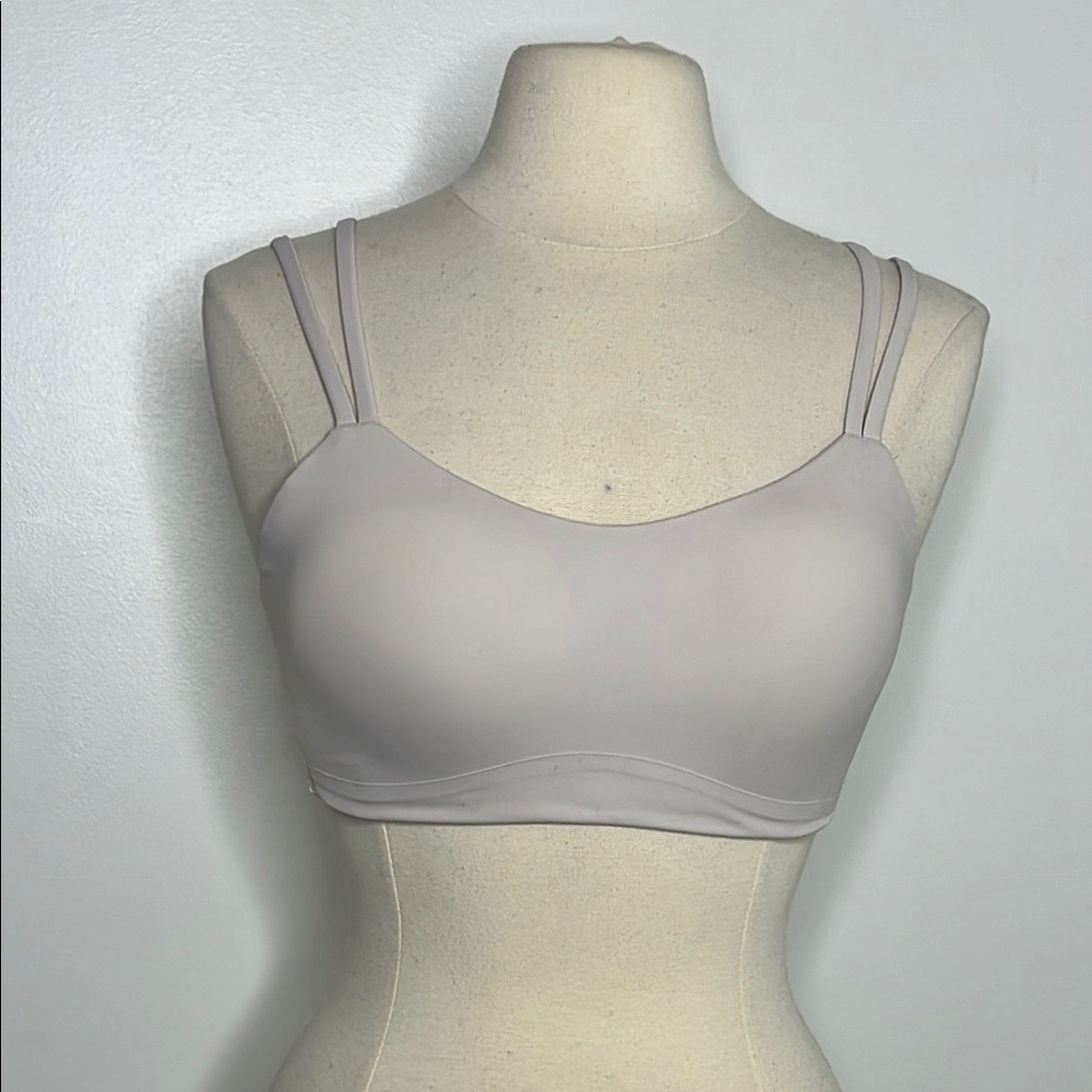 Lululemon off white strappy bra size Medium
